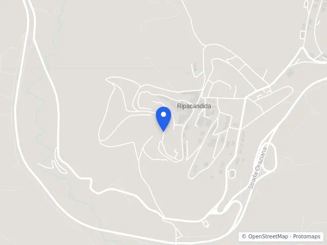 Mappa di Ripacandida, Potenza