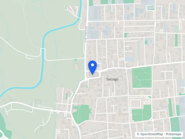 Mappa di Senago, Milano