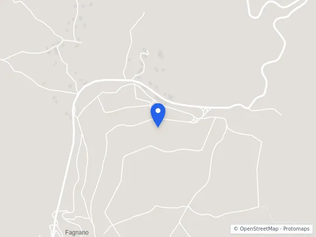 Mappa di Fagnano Castello, Cosenza