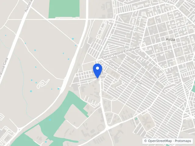Mappa di Avola, Siracusa