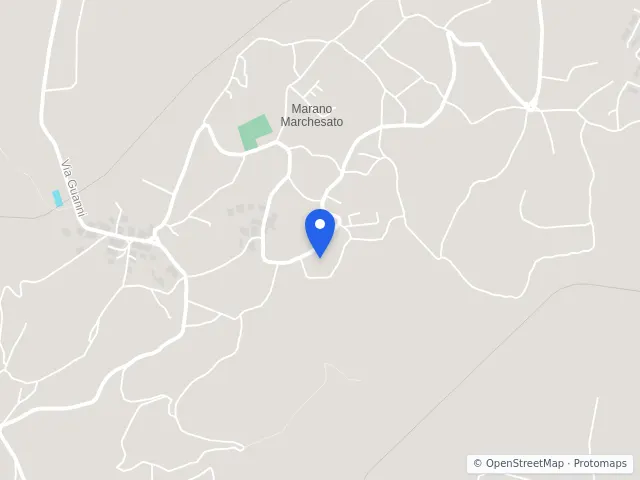 Mappa di Marano Marchesato, Cosenza