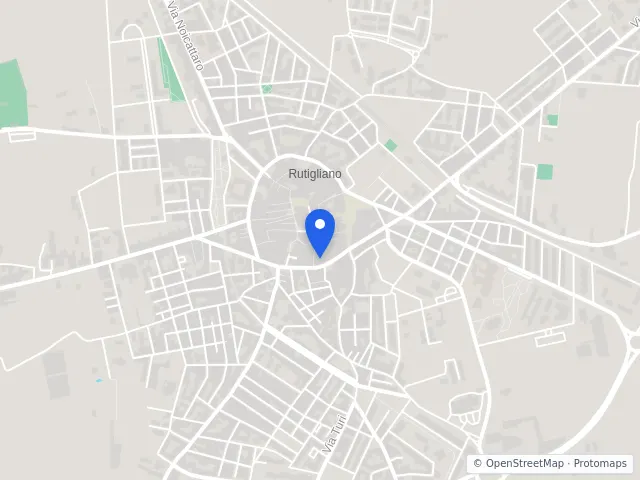 Mappa di Rutigliano, Bari
