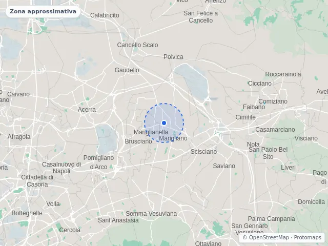 Mappa di Marigliano, Napoli