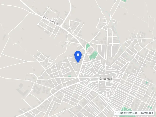 Mappa di Cittanova, Reggio di Calabria