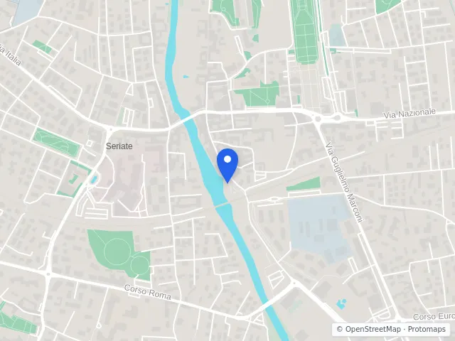 Mappa di Seriate, Bergamo