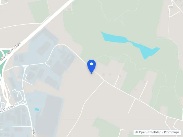 Mappa di Altopascio, Lucca