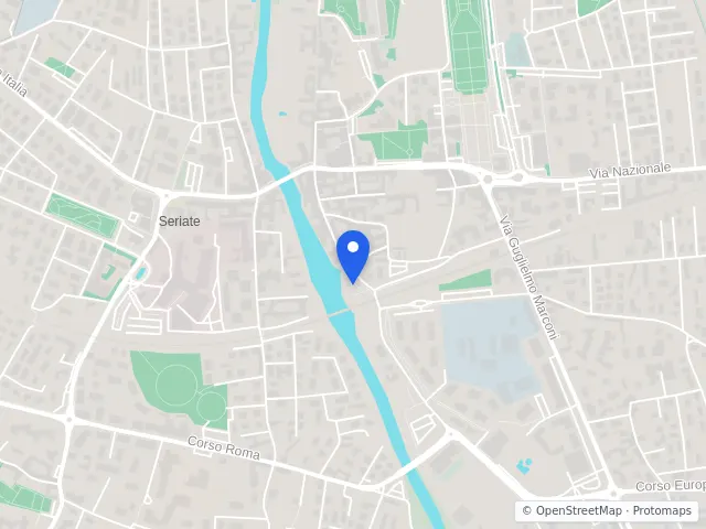 Mappa di Seriate, Bergamo