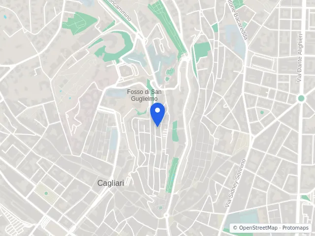 Mappa di Cagliari