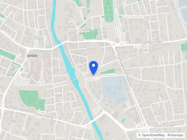 Mappa di Seriate, Bergamo