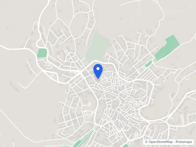 Mappa di Tempio Pausania, Sassari