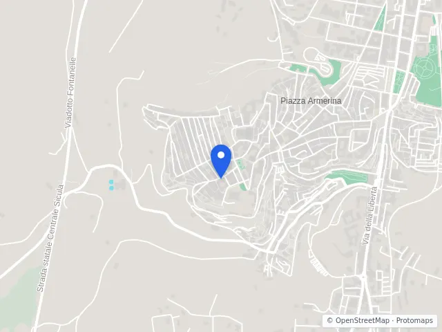 Mappa di Piazza Armerina, Enna