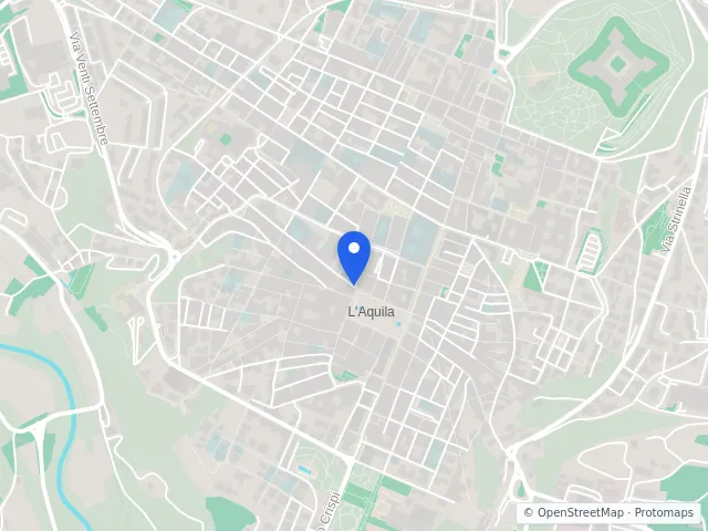 Mappa di L'Aquila