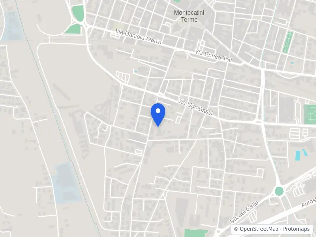 Mappa di Montecatini-Terme, Pistoia