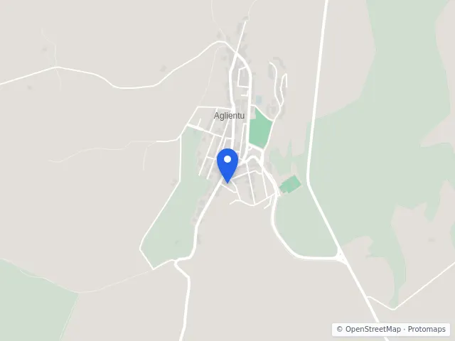 Mappa di Aglientu, Sassari