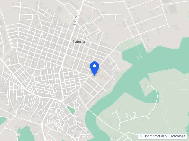 Mappa di Laterza, Taranto
