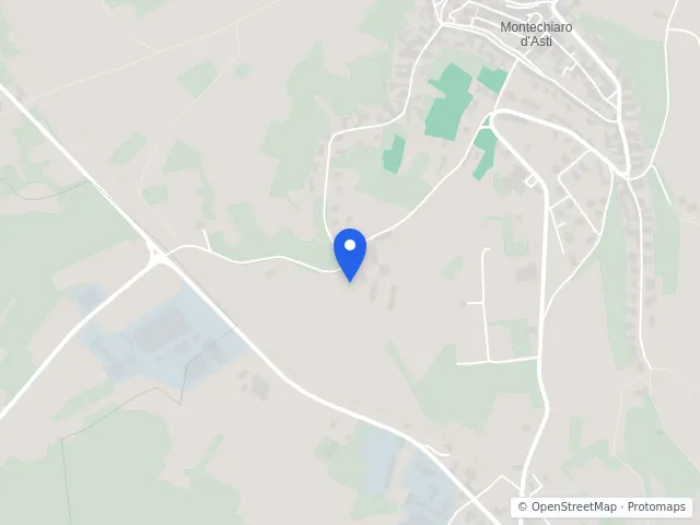 Mappa di Montechiaro d'Asti, Asti