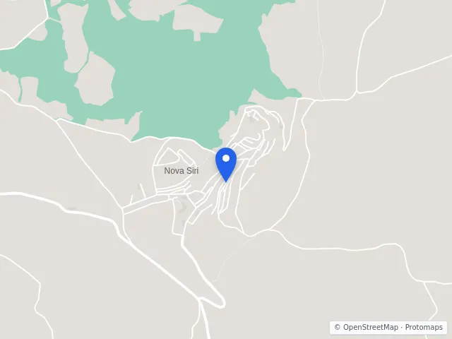 Mappa di Nova Siri, Matera