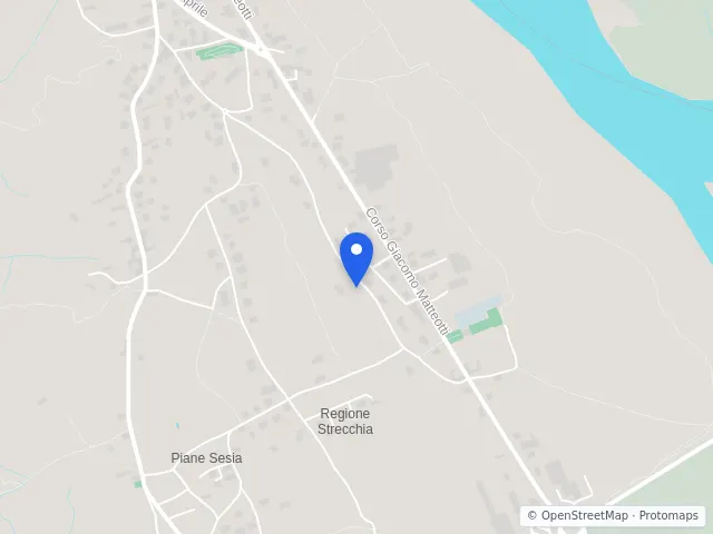 Mappa di Serravalle Sesia, Vercelli