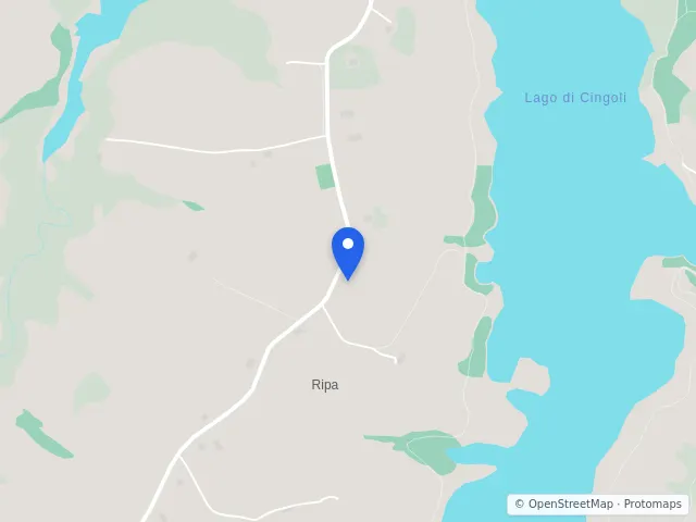 Mappa di Cingoli, Macerata