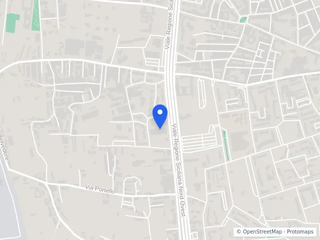 Mappa di Palermo