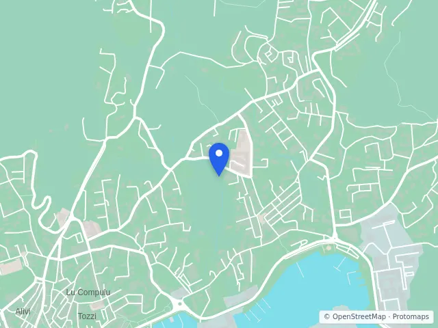 Mappa di La Maddalena, Sassari