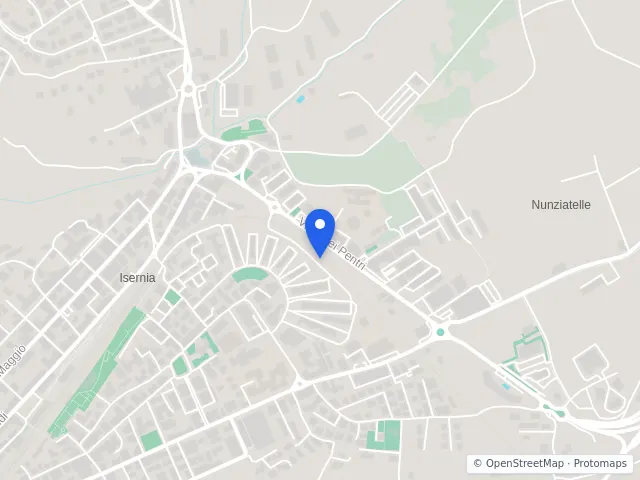 Mappa di Isernia