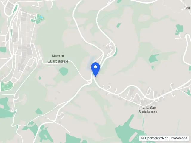 Mappa di Guardiagrele, Chieti