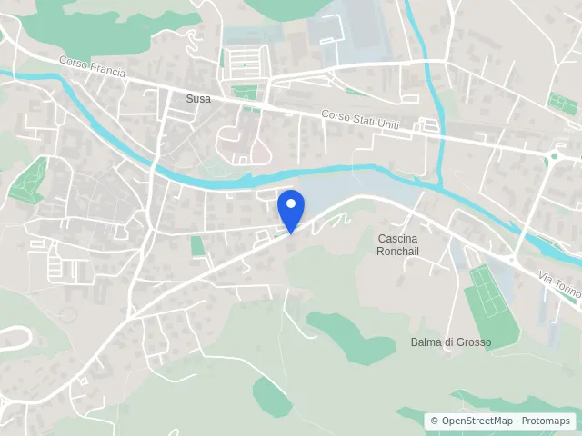 Mappa di Susa, Torino