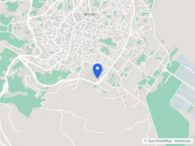 Mappa di Bronte, Catania
