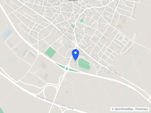 Mappa di Sardara, Sud Sardegna