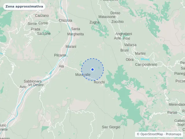 Mappa di Ala, Trento
