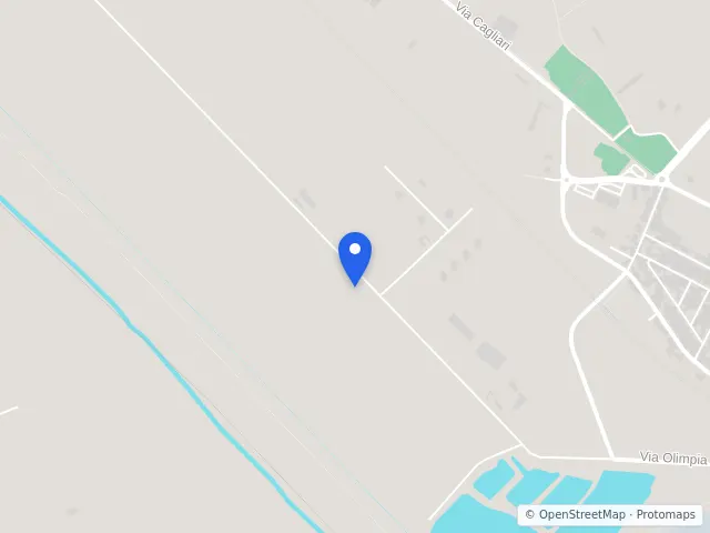 Mappa di Decimoputzu, Sud Sardegna
