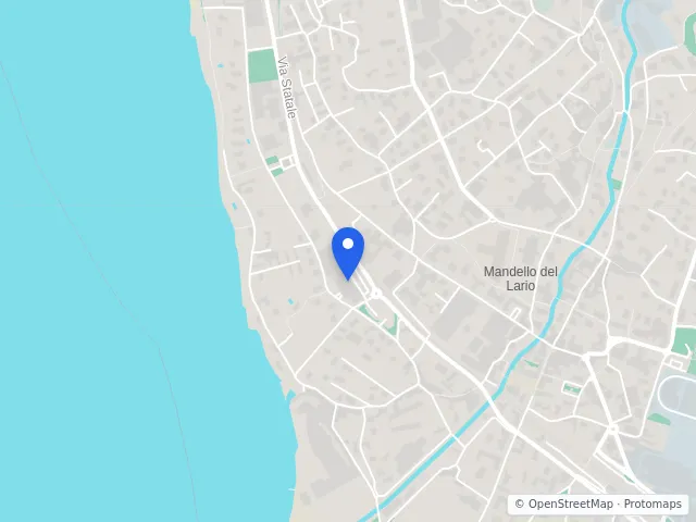 Mappa di Mandello del Lario, Lecco