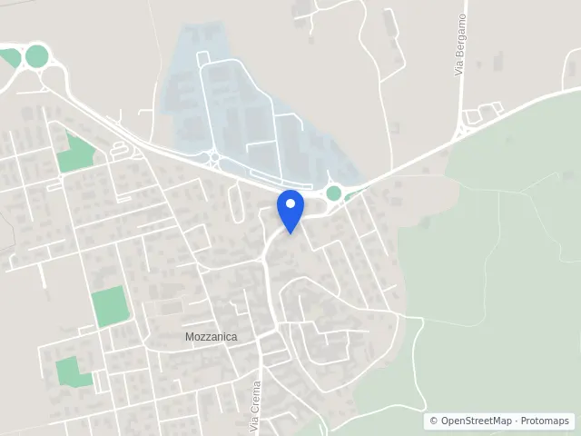Mappa di Mozzanica, Bergamo