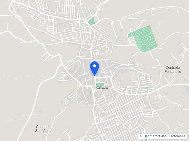 Mappa di Raffadali, Agrigento