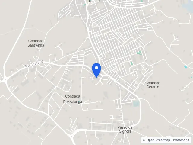 Mappa di Raffadali, Agrigento