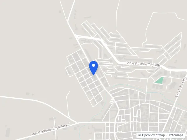Mappa di Apricena, Foggia