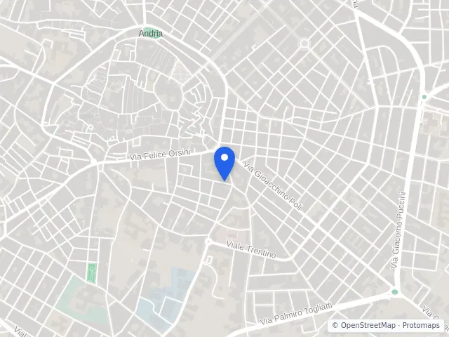 Mappa di Andria, Barletta-Andria-Trani