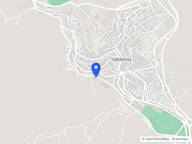 Mappa di Caltagirone, Catania