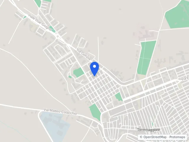 Mappa di Torremaggiore, Foggia