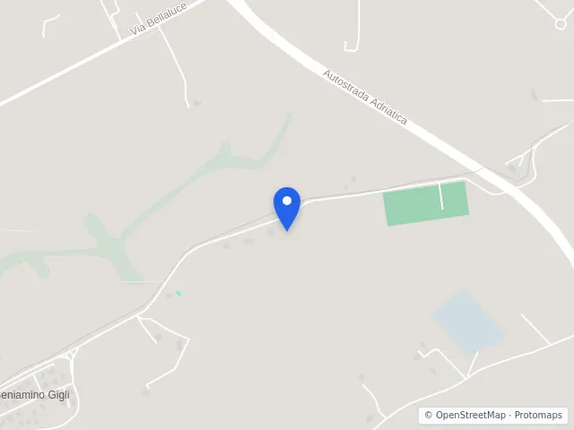 Mappa di Porto Recanati, Macerata