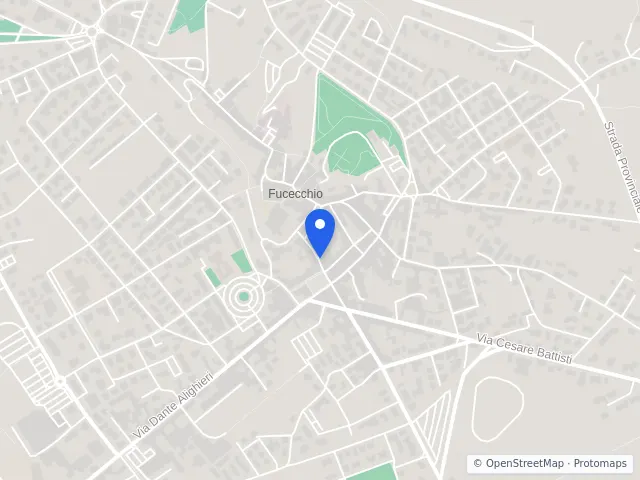 Mappa di Fucecchio, Firenze