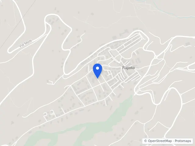 Mappa di Rapolla, Potenza