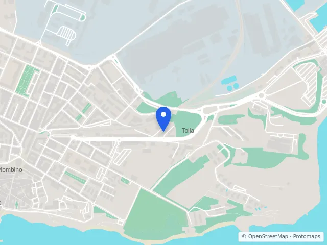 Mappa di Piombino, Livorno