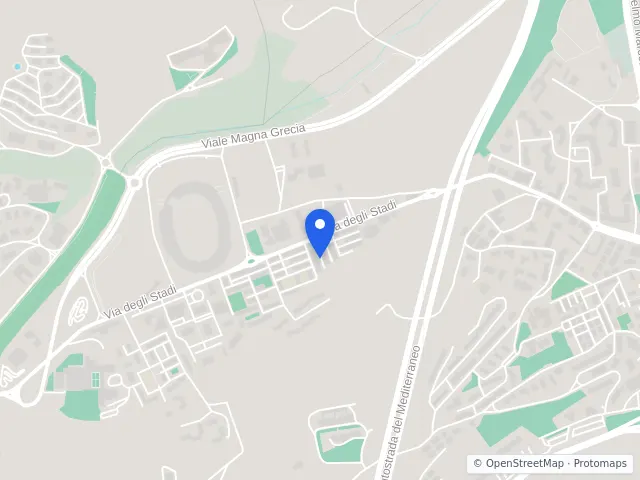 Mappa di Cosenza