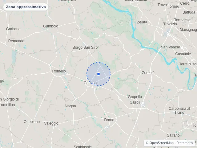 Mappa di Garlasco, Pavia