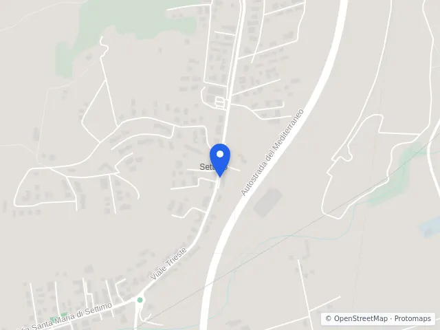 Mappa di Montalto Uffugo, Cosenza