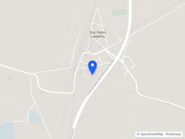Mappa di San Pietro a Maida, Catanzaro
