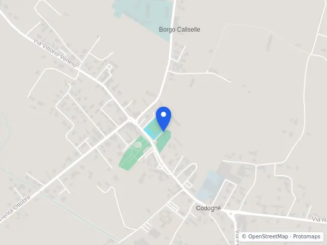 Mappa di Codognè, Treviso