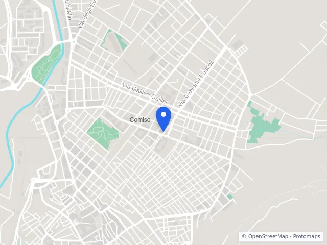 Mappa di Comiso, Ragusa